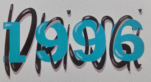 Detailansicht der Geburtstagskarte 30. Geburtstag mit eigenem Illustrationsmotiv von KicomiArt